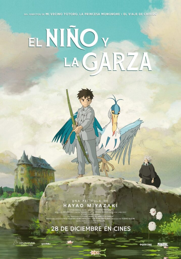 Poster película "El niño y la garza" de Hayao Miyazaki