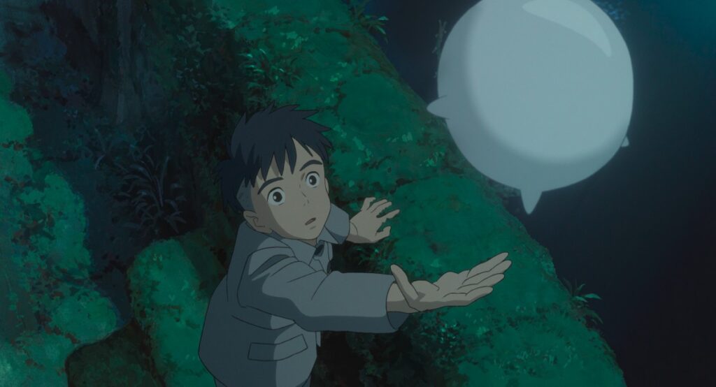Frame de Mahito Maki, personaje de "El niño y la garza" de Hayao Miyazaki