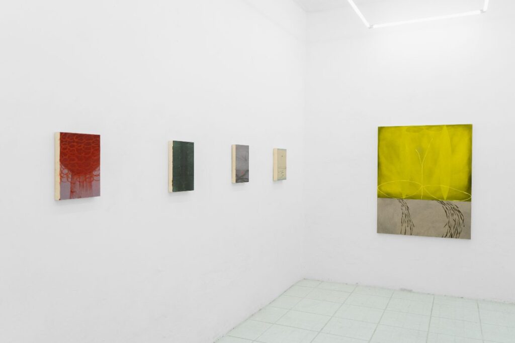 Pinturas en una pared